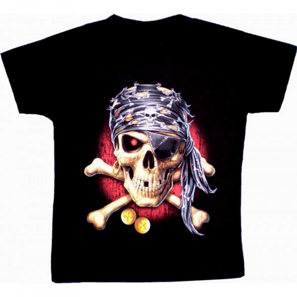 T-Shirt Biker unisex - Pirat