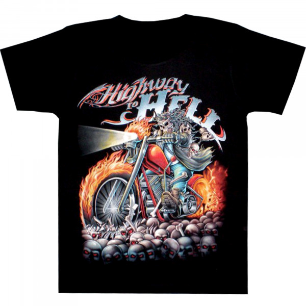 T-Shirt Biker unisex - Highway to hell
